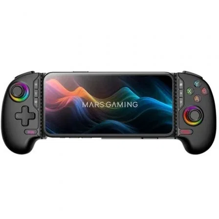 Mars Gaming MGPXPRO Gamepad Inalámbrico Bluetooth para PS4, Switch, PC, Android, iOS - Soporte Smartphone, Joysticks y Gatillos Hall Effect, RGB, 2 Botones Macro Mars Gaming MGPXPRO Gamepad Inalámbrico Bluetooth para PS4, Switch, PC, Android, iOS - Soporte Smartphone, Joysticks y Gatillos Hall Effect, RGB, 2 Botones Macro